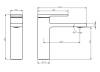 Смеситель для раковины Black&White GF-7103-С хром фото 10