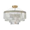 Подвесная люстра Arti Lampadari Ovindoli Gold Ovindoli L 1.5.80+40.101 G