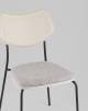 Стул Stool Group Casey B2171 K-20+M8528 D11 серый с серой экокожей фото 8