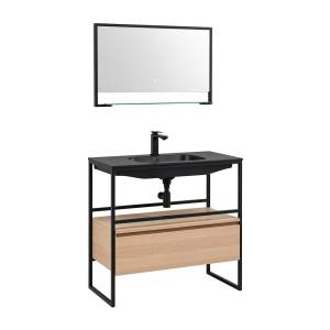 Мебель для ванной Armadi Art Loft 120 light wood, напольная