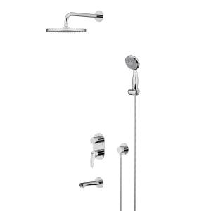 Смеситель для ванны с душем Lemark Linara LM0422C