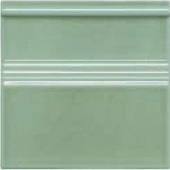 Плинтус Adex Modernista ADMO5204 Rodapie Clasico C/C Verde Claro 15x15