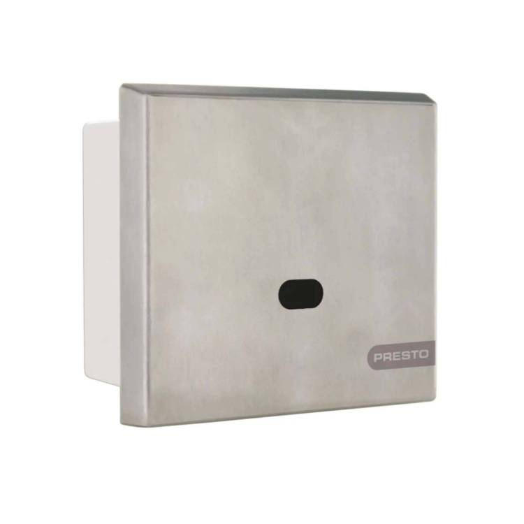Клапан смыва Presto Sensao 55444 8100 N, электронный, сенсорный