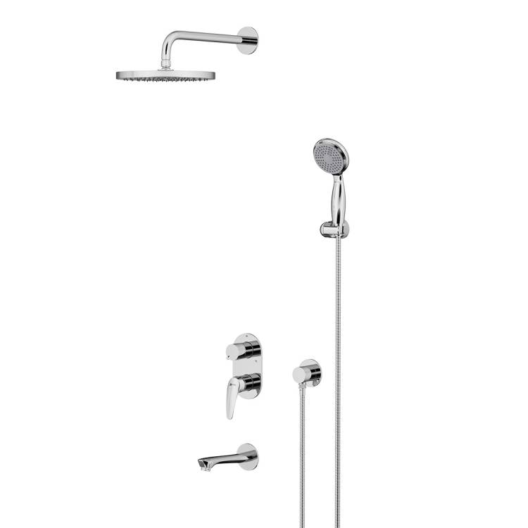 Смеситель для ванны с душем Lemark Linara LM0422C
