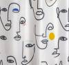 Штора для ванной Bath Plus Charme Red ch-21323 180х200, Abstract Faces III фото 6