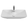 Раковина Isvea SistemaY Clear 10SY50065SV-2K слоновая кость матовый, 64.4x39.5 фото 3