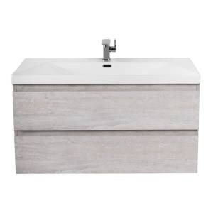 Тумба под раковину Cezares MOLVENO-80-2C-SO-LB Legno Bianco, 80x50x50
