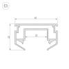 Профиль-держатель Arlight Lgd Stretch 4Tr 33090 фото 3