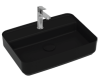 Раковина Isvea Infinity 55 10NF66055SV-2N черный матовый, 55x40