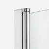 Душевое ограждение NEW TRENDY NEW SOLEO 100x80x195 D-0146A/D-0091B (хром) фото 6