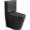 Унитаз-компакт Cerutti Spa Sella CT9865 безободковый, с крышкой-сиденьем микролифт