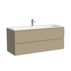 Тумба под раковину Sancos Folk FL120CP подвесная, 119x44.5x50, Капучино