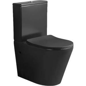 Унитаз-компакт Cerutti Spa Sella CT9865 безободковый, с крышкой-сиденьем микролифт