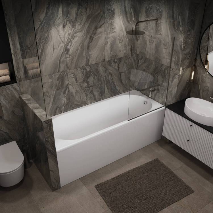 Акриловая ванна Marka One Vesper 180x80 01весп1880 белая