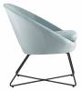 Кресло Stool Group Колумбия DOUMBIA HLR-60 пыльно-голубой фото 3