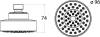 Верхний душ Iddis Built-in Shower Accessories 007MINPi64 хром фото 3