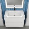 Раковина Uperwood Monica RMonica70wg белая глянцевая, 70x46 фото 4