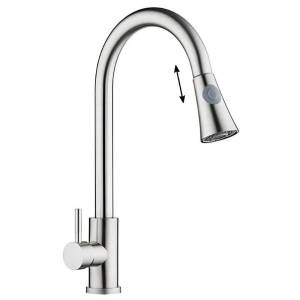 Смеситель для кухни Orange Steel M99-120st