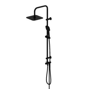 Душевая стойка Dorff Norma D0712020 с квадратными лейками, черная