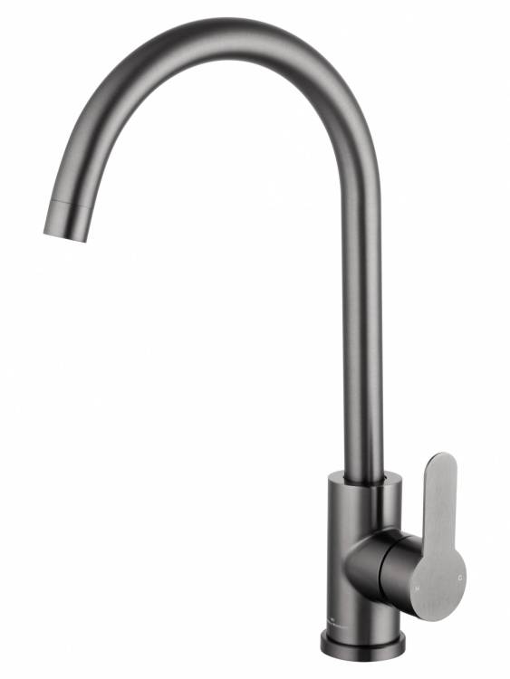 Смеситель для кухни Wonzon & Woghand WW-AE4554-BGG темный графит