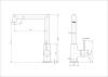 Смеситель для кухни Wonzon & Woghand WW-L1005-CR хром фото 2