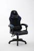 Кресло компьютерное Stool Group TopChairs Shadow GF-8079 black+blue черно-синий фото 2