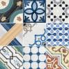 Керамогранит Fioranese Cementine Shine CSH20C Mix Colors lucido 20x20