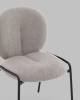 Стул Stool Group Моллек AV 438-Fl81-9005 светло-серый, букле фото 8