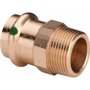 Соединительный элемент медный Viega Sanpress с SC-Contur d=15 (арт. 287 764)