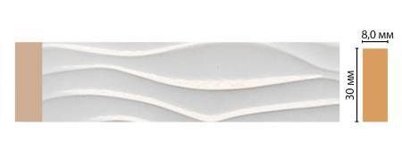 Молдинг DECOMASTER D044-114 240x0.8x3