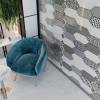 Декор Kerama Marazzi Келуш HGD\A482\35006 3 черно-белый 14x34 фото 3