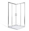 Душевой уголок Good Door Spirit CR-80-C-CH СП00023 профиль глянцевый хром, стекло прозрачное, 80x80x190 фото 2