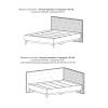 Кровать БТС МЕБЕЛЬ Скандика Н1447157 с мягким изголовьем 160x200 фото 3