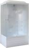 Душевая кабина Royal Bath BP RB8100BP2-M-R с высоким поддоном, с сиденьем