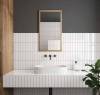 Керамическая плитка Equipe Costa Nova 28439 White 5x20 фото 2