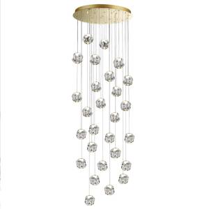 Каскадная люстра Odeon Light L-Vision Jemstone 5085/120L