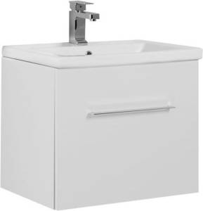 Тумба с раковиной Aquanet Порто 60 212576 белый, 533x600x443