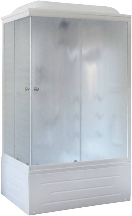 Душевая кабина Royal Bath BP RB8100BP2-M-R с высоким поддоном, с сиденьем