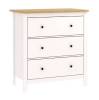 Комод Гуд Лакк Сага 2.08.02.020.14 Белый/ясень