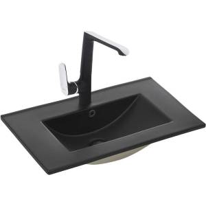 Раковина Weltwasser WW Deilbach 10000005564 7506-70 70 см, черная матовая