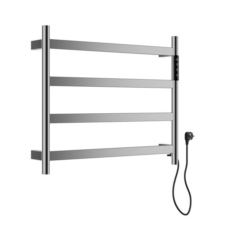 Полотенцесушитель электрический Wonzon & Woghand WW-A404-BR брашированный никель