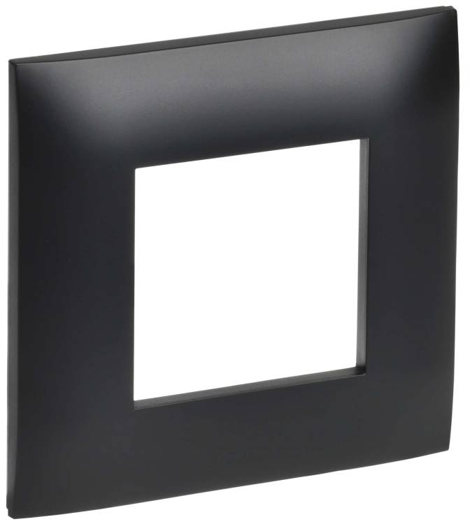 Рамка 1-постовая IEK Skandy SK-M12-K02 черный