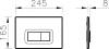 Комплект VitrA S50 9003B003-7201 кнопка хром фото 12