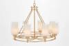 Подвесная люстра Lumina Deco Marietta LDP 8025-8 F.GD+WT фото 4