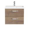 Тумба с раковиной BelBagno Aurora 60 rovere tabacco