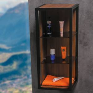 Полка Armadi Art Loft dark wood, 75 см