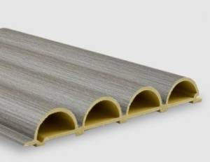 Рифленая панель Bonaparte Tube ambra 280x19.3x2.4