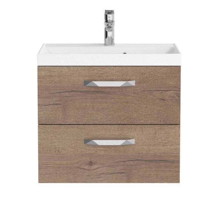 Тумба с раковиной BelBagno Aurora 60 rovere tabacco