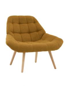 Кресло Stool Group Олби Квадро QH-8927K 875-7 brown горчичный
