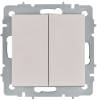 Выключатель 2-клавишный перекрестный IEK Brite BR-V23-0-10-K36 жемчуг фото 2